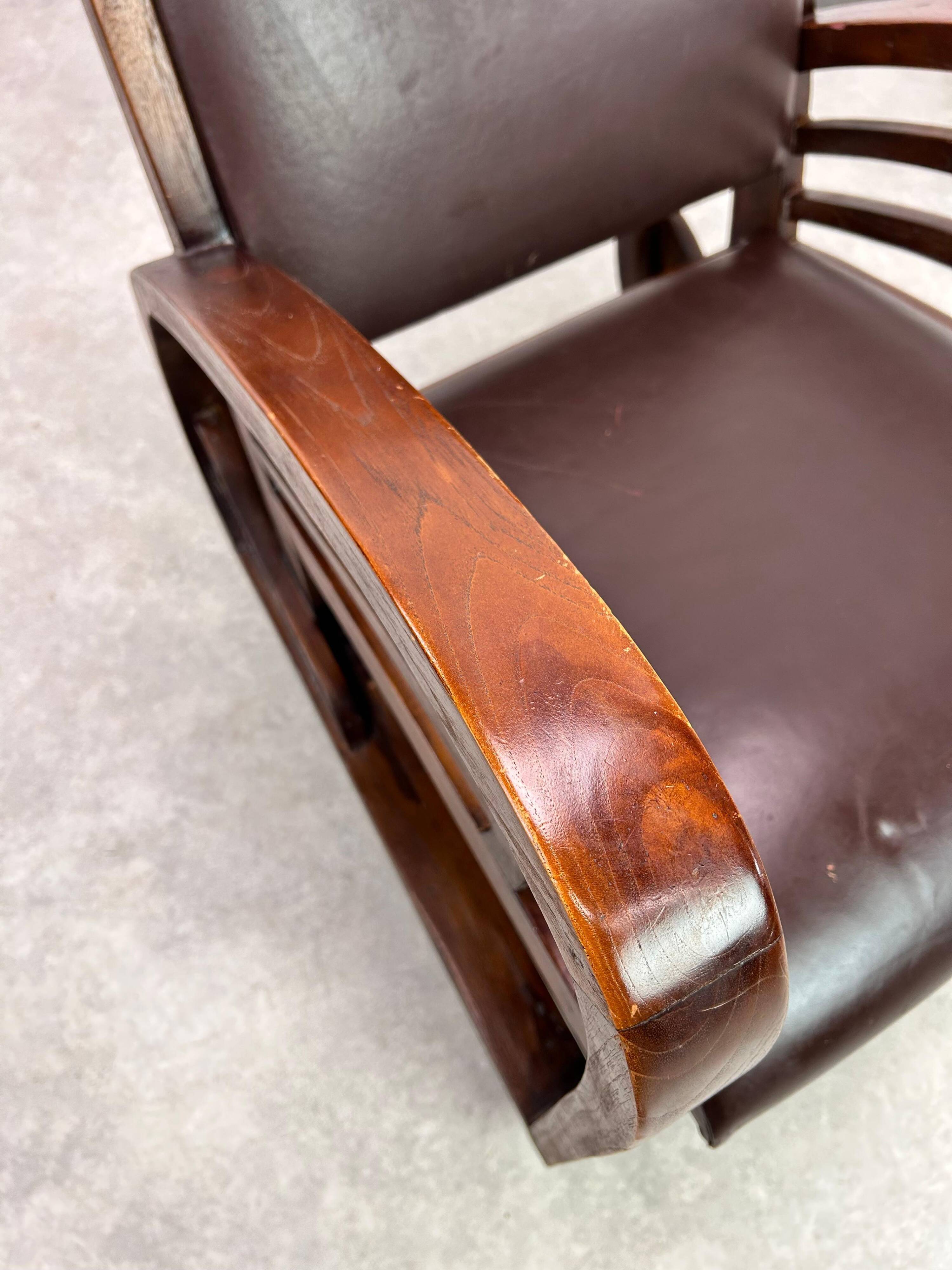French Art Deco lounge chair