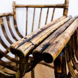 Art deco rattan armchairs 1920