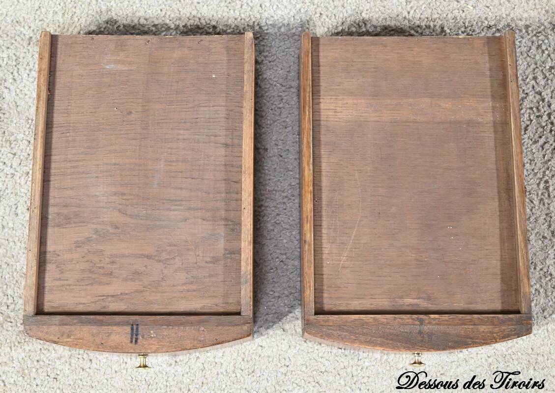 Mahogany Bouillotte Table, Louis XVI style – Mid 20th century