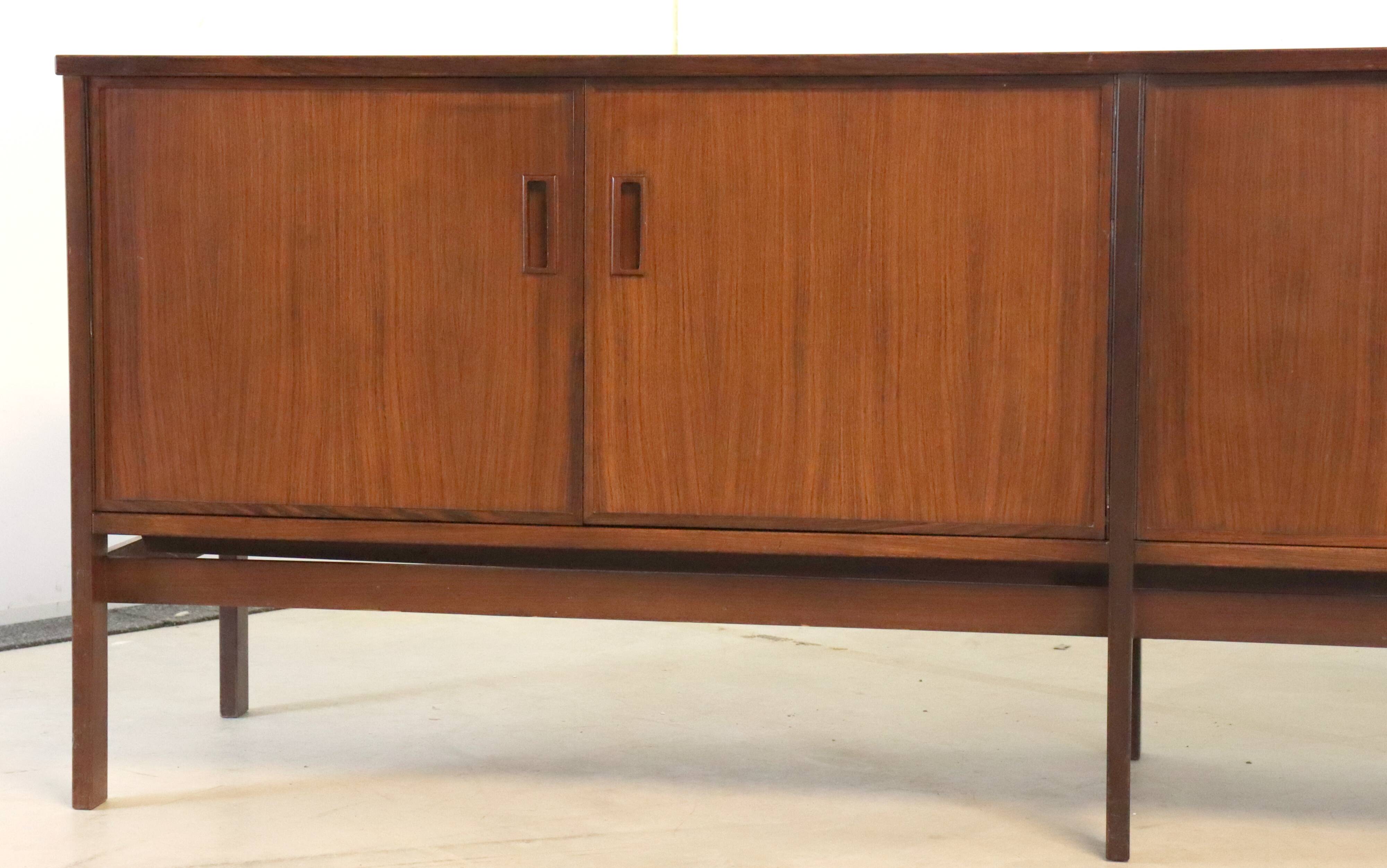 Vintage mid century sideboard xl "roggentin" | 220 cm