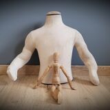 Mannequin wood fabric