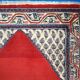 Tapis Vintage Seraband Indien en Laine, Années 1970, Élégance Artisanale