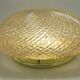 Gold glass ceiling light