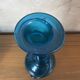 Blue spiral vase