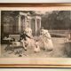 Engraving Napoleon " The first steps of the King of Rome " Jules Girardet 1900