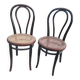 Duo de chaises cannées, Thonet Austria
