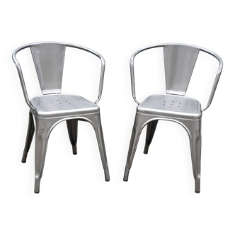 Paire de fauteuils de jardin Tolix