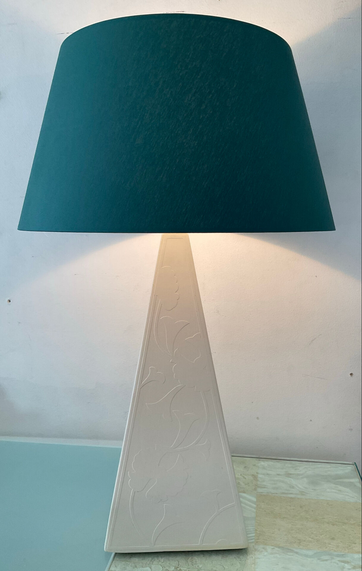Vintage ceramic lamp by Louis Drimmer from the 70s-80s.