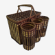 Panier en rotin