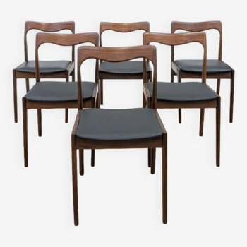 Suite of 6 vintage chairs produced by awa