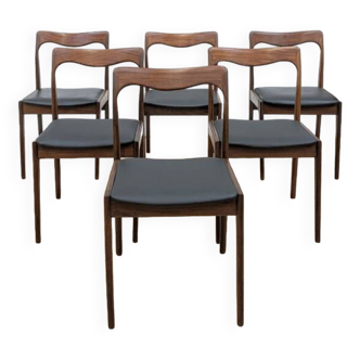 Suite of 6 vintage chairs produced by awa