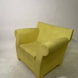 Fauteuil Bubble club jaune de Kartell par Starck