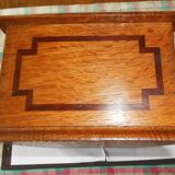 Old marquetry and bordered box
