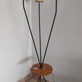 Lampadaire vintage tripode 1950