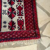 Ancien tapis oriental - 132 x 88 cm
