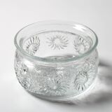 Pressed Glass Bowl: Kvety Flower Design by Pavel Panek / 1973