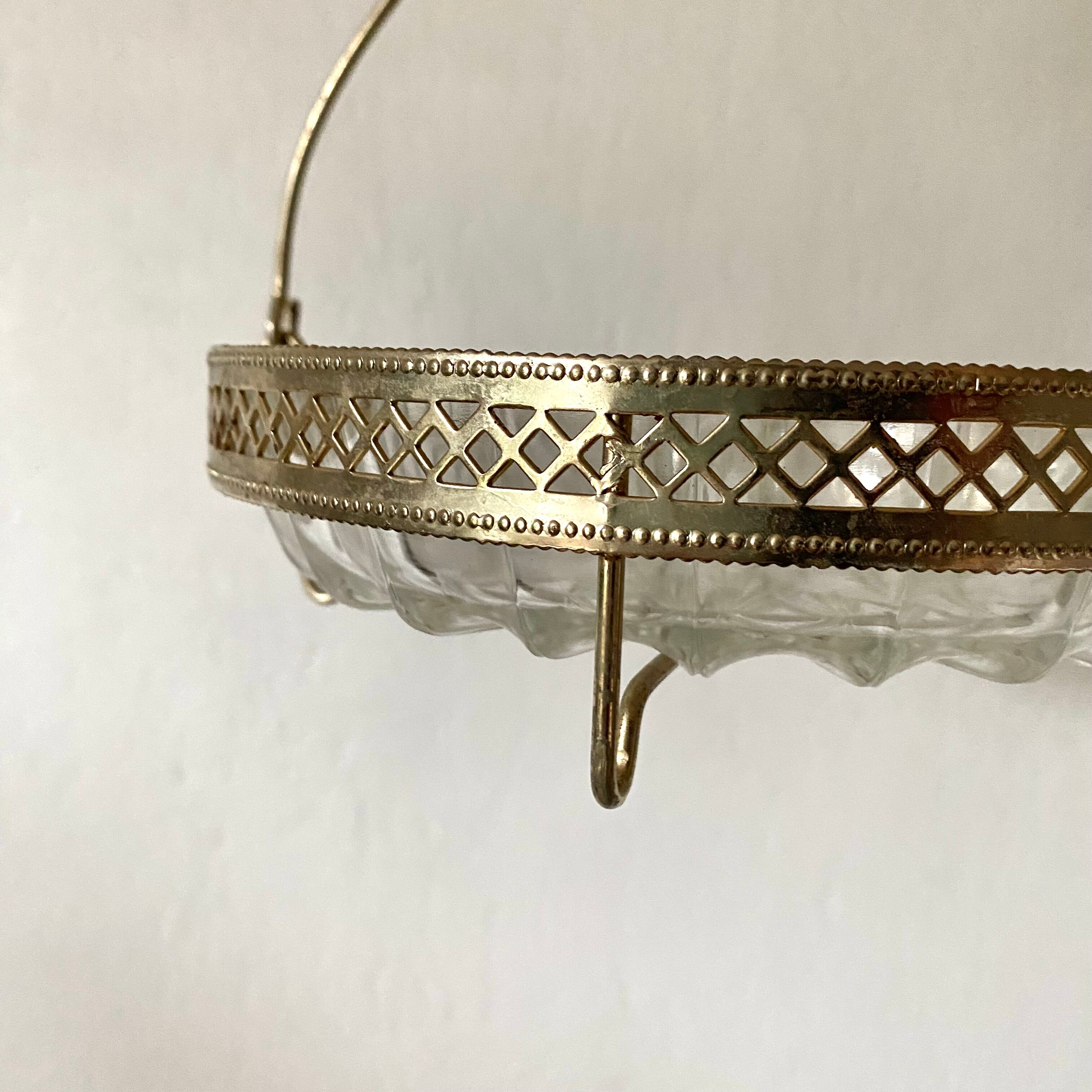 Vintage aperitif serving dish