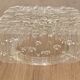 Square glass wall lamp vintage