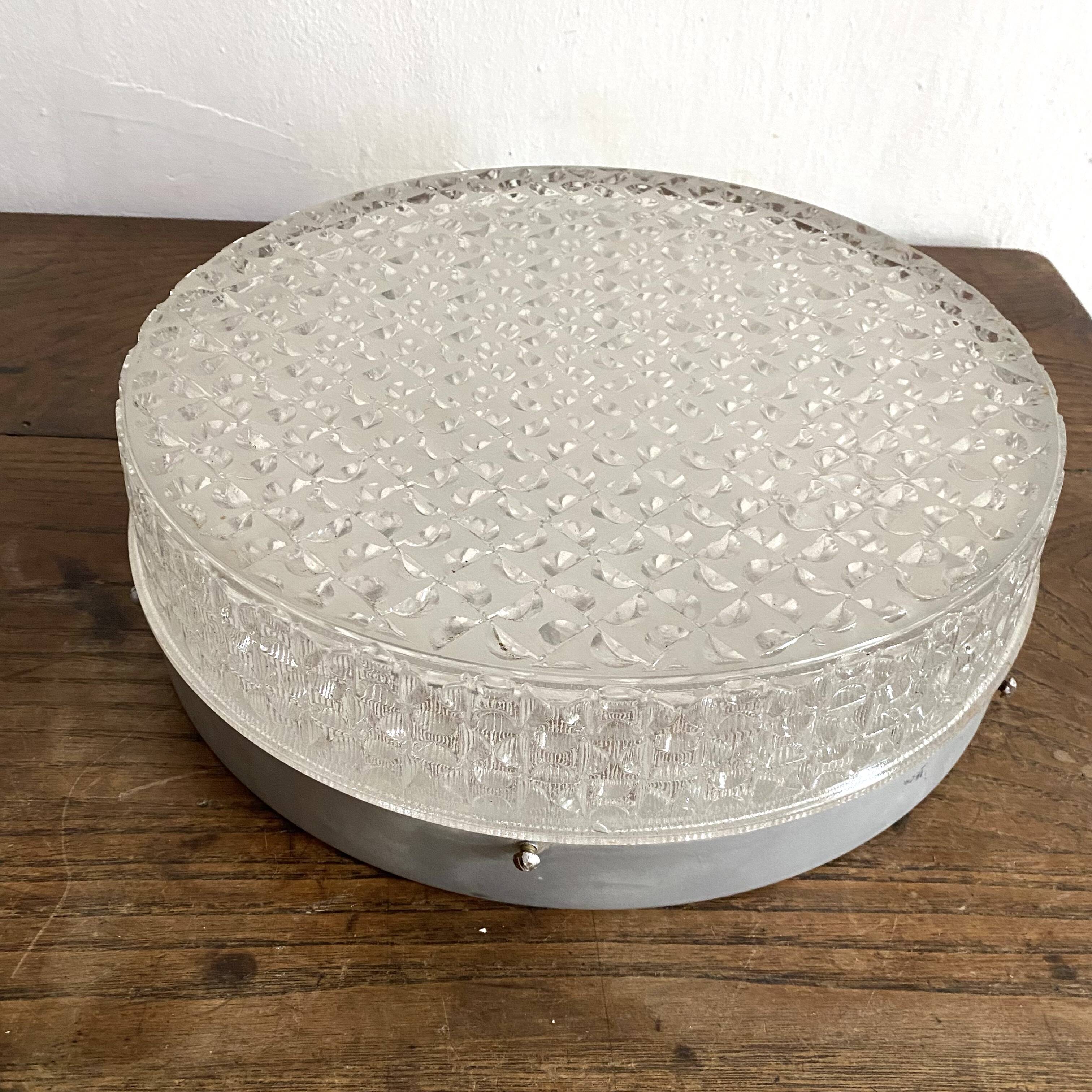 Industrial round ceiling light 30 cm