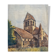Painting "church of villers-helon" (aisne) jean-francois devaliere (1926-2021)