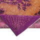 Tapis violet des années 1970 fait à la main 186 cm x 296 cm