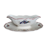 Ancienne saucière Sarreguemines Modèle Marly