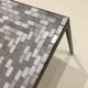 Grey ceramic coffee table