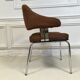 Paire de fauteuils conférence vintage