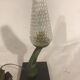 Lampe flamme marbre & bronze