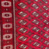 Vintage carpet bukhara afghan 196x274 cm