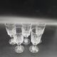 Service of 5 glasses with Meisenthal Portieux liqueur mirabeau model