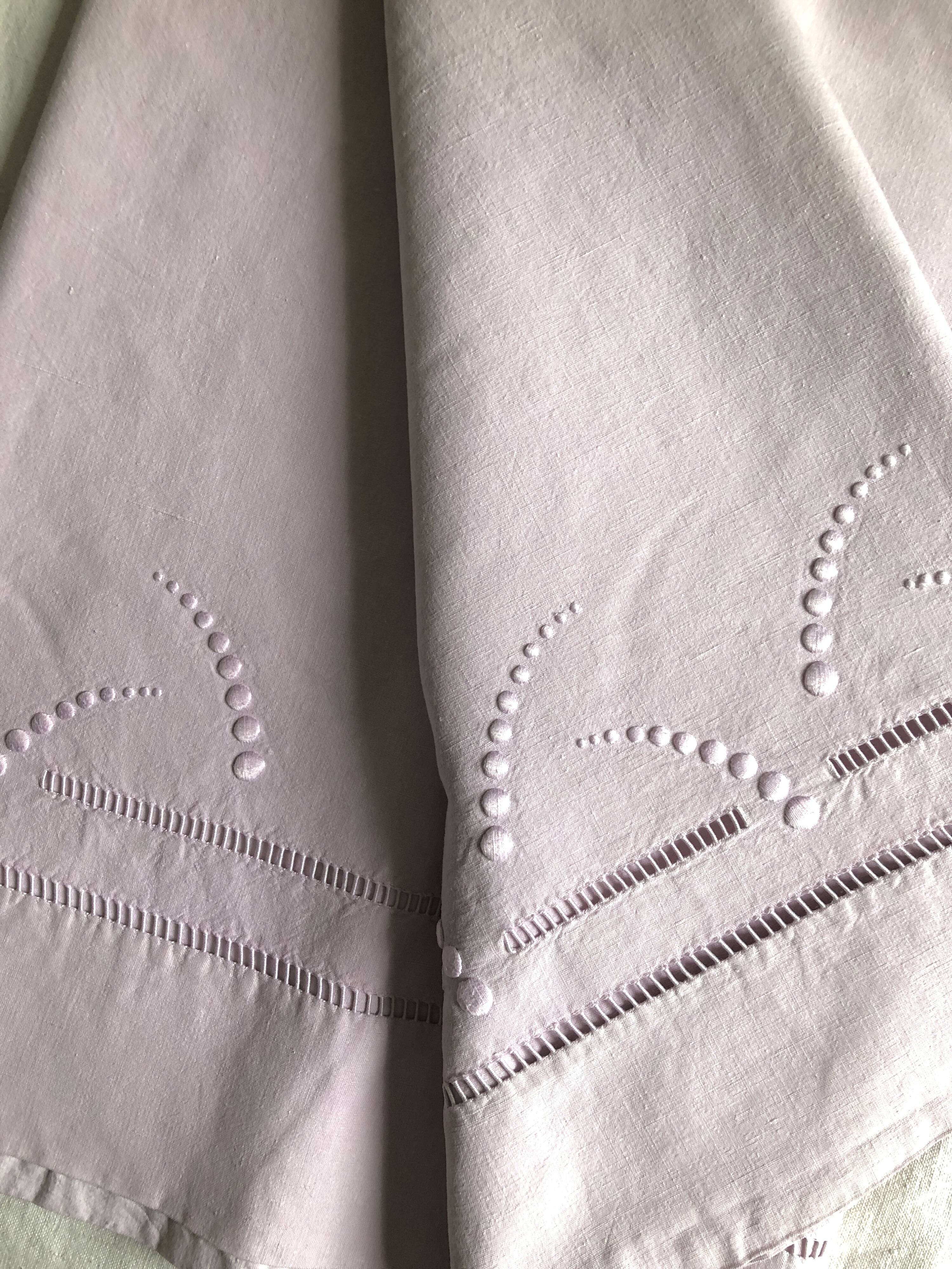 Old Linen And Cotton Sheet Glycine