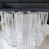 Set of 6 Water/Soda/Orangeade Glasses. Longchamp/Arques Crystal