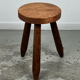 Vintage tripod wooden stool