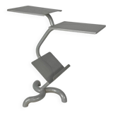 Postmodern Italian Perforated Sidetable, 1980s