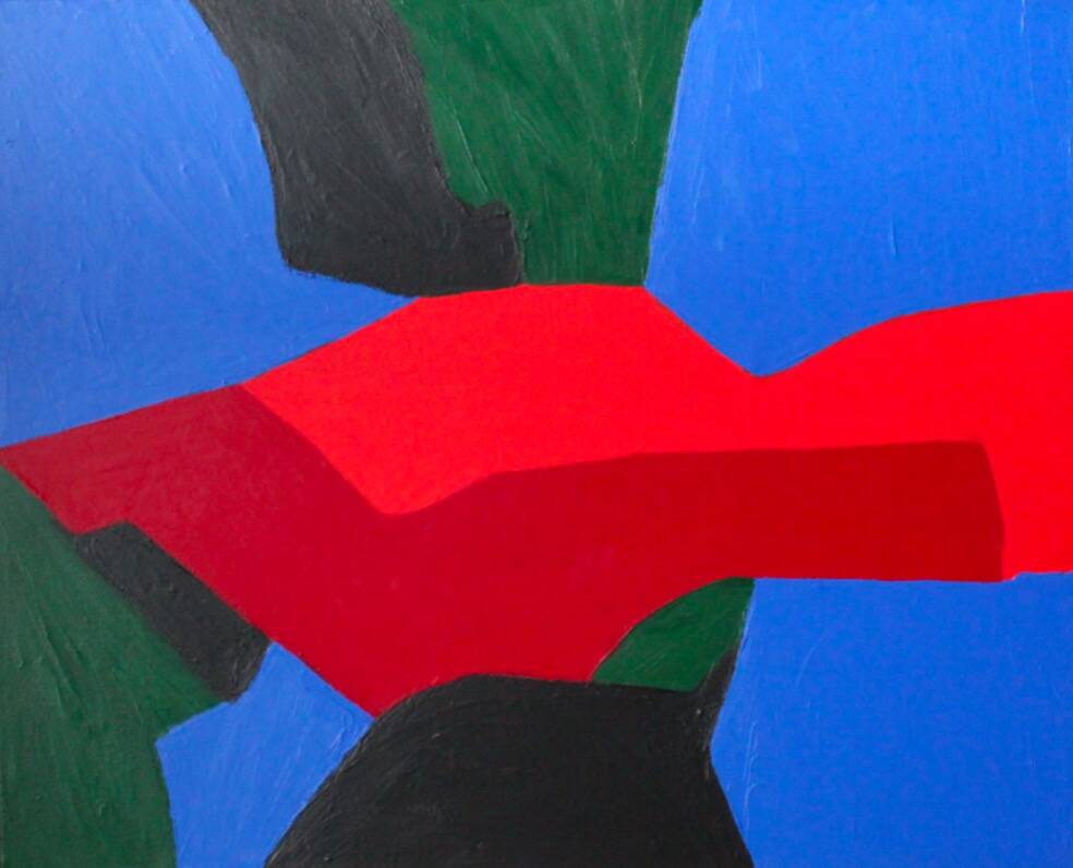Composition abstraite contemporaine
