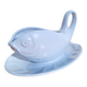 Vintage fish-shaped ceramic sauce boat