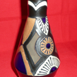 Vase en grès Odetta Quimper art déco 1930