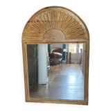 Wooden mirror
