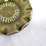 Vintage ceramic ashtray by the Saint Clément manufacture