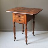 XiXe mahogany flap table