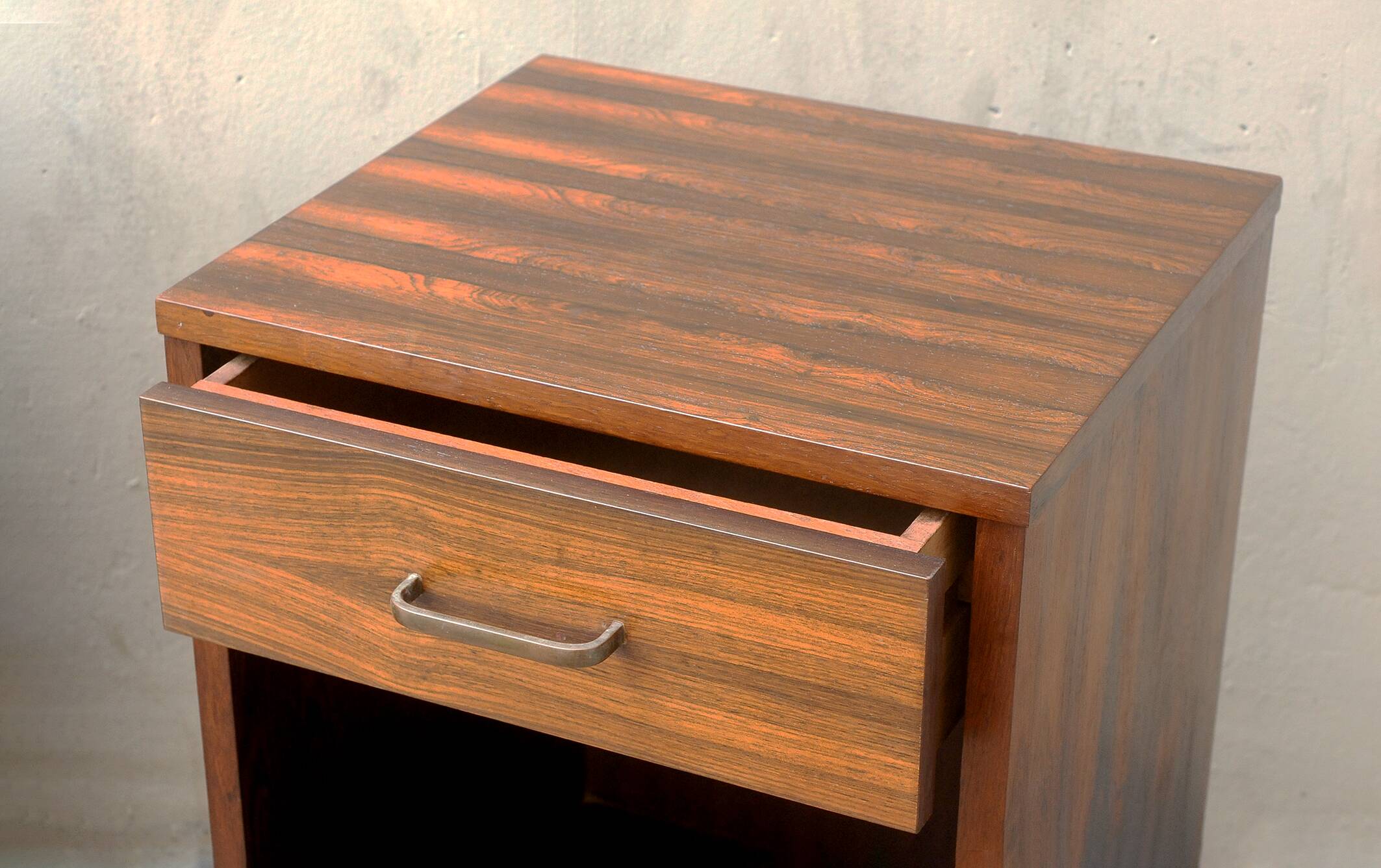 1960s rosewood bedside tables
