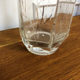Vintage vase gilded décor