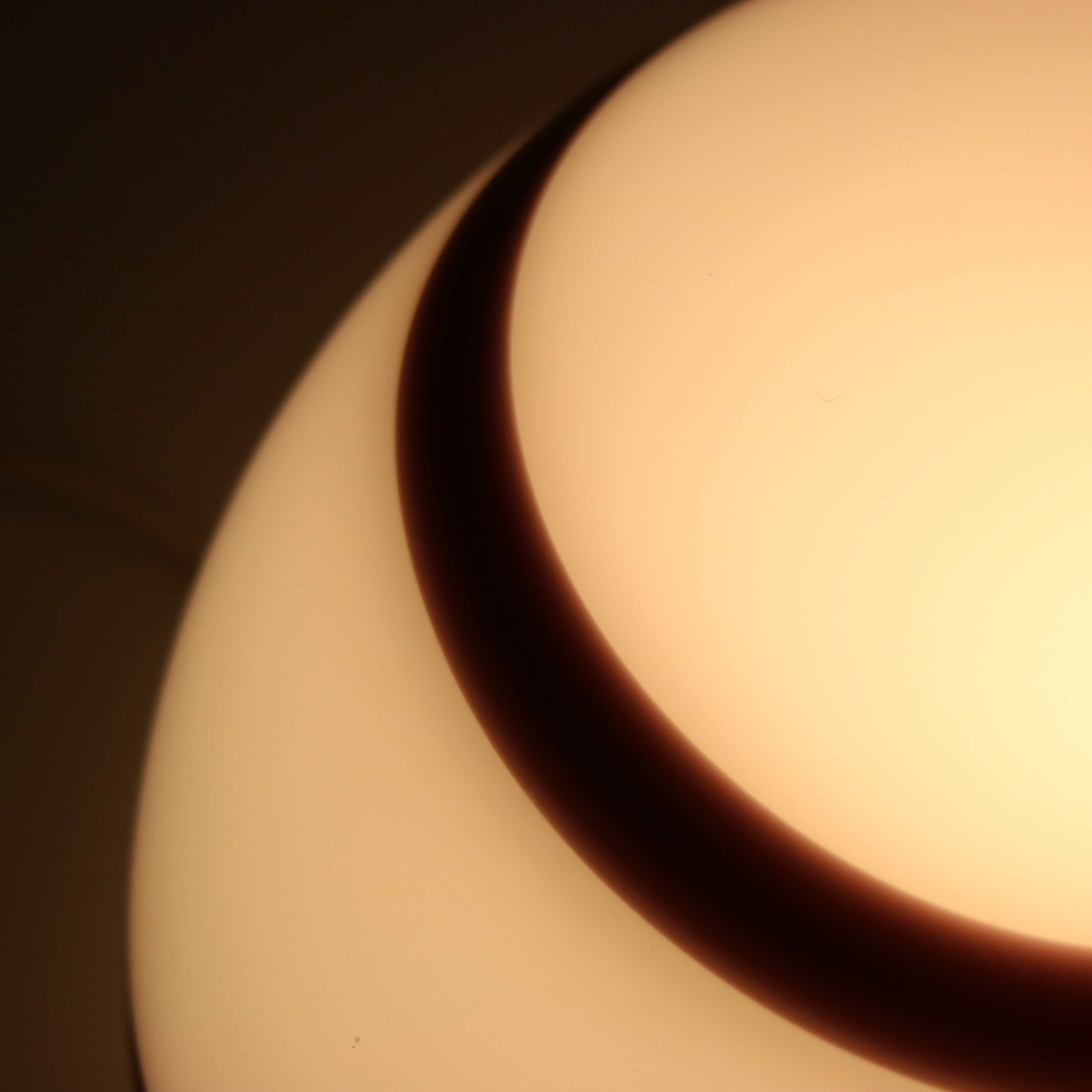 1990s Murano glass table lamp by Ilu Di Vetro, Italy