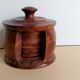 12 coasters Moroccan wood