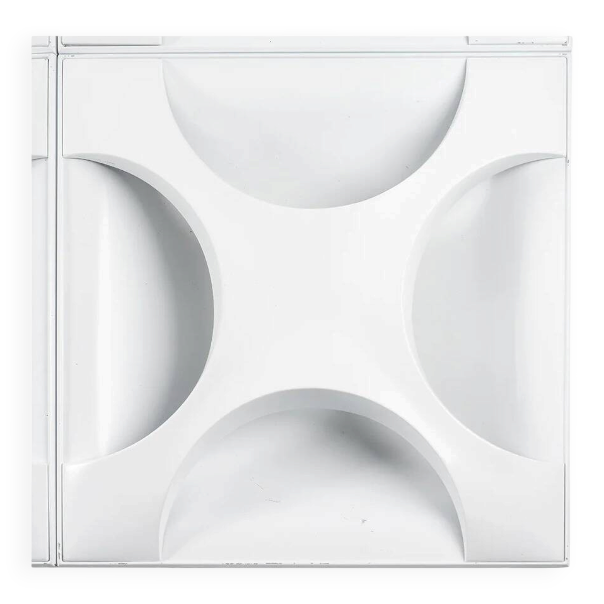 "Oyster" wall light by Rolf Krüger for Staff Leuchten, 1968