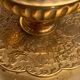 Encrier XIXe en bronze doré de style Louis XIII