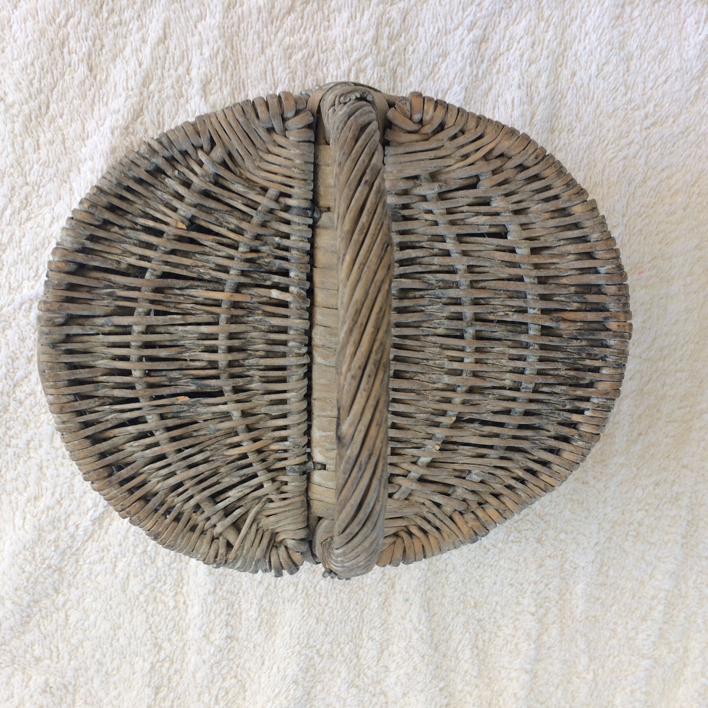 For children old wicker basket