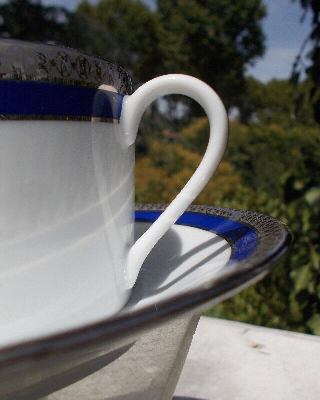 Haviland Limoges Platinum Symphony Cup