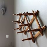 1940s bamboo coat racks